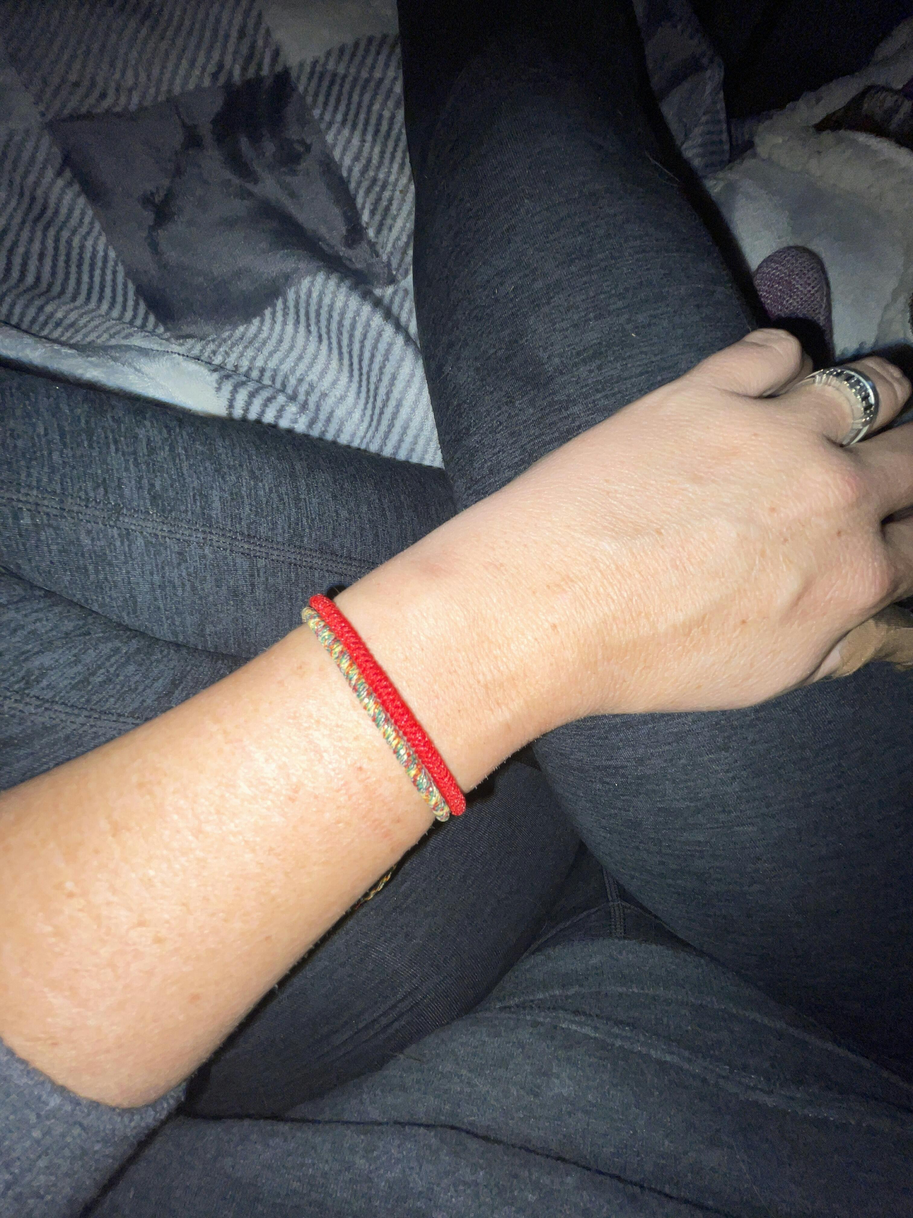 Tibetan Knot Lucky Rope Bracelet for Wealth & Luck photo review