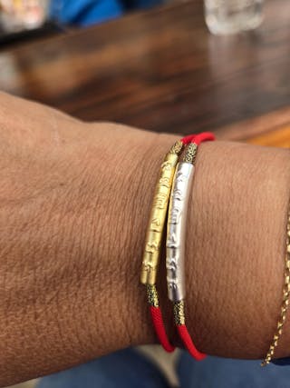 Love my bracelet and proud to wear.Praying for much spiritual feelings.