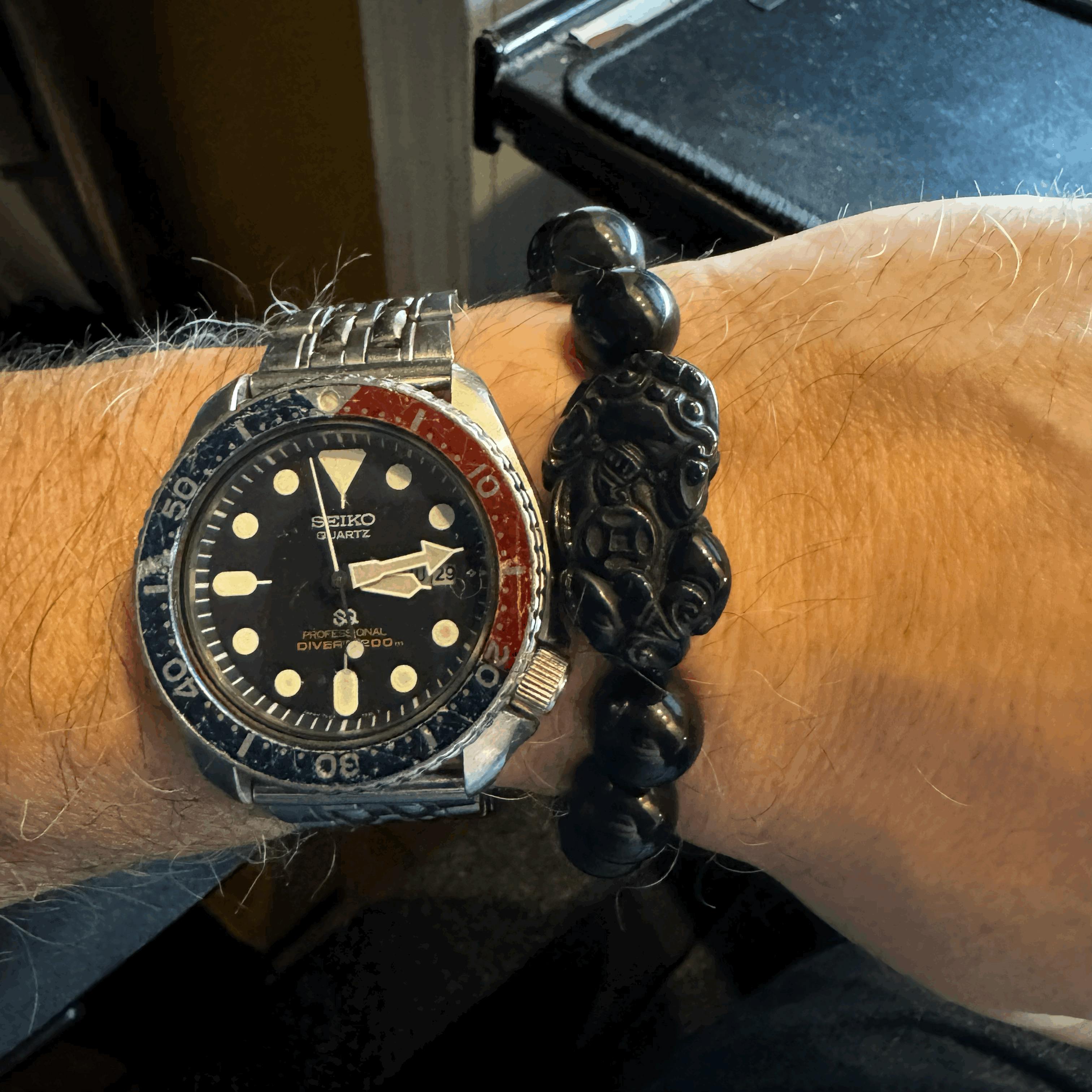 Black Obsidian Pixiu Bracelet for Wealth & Protection photo review