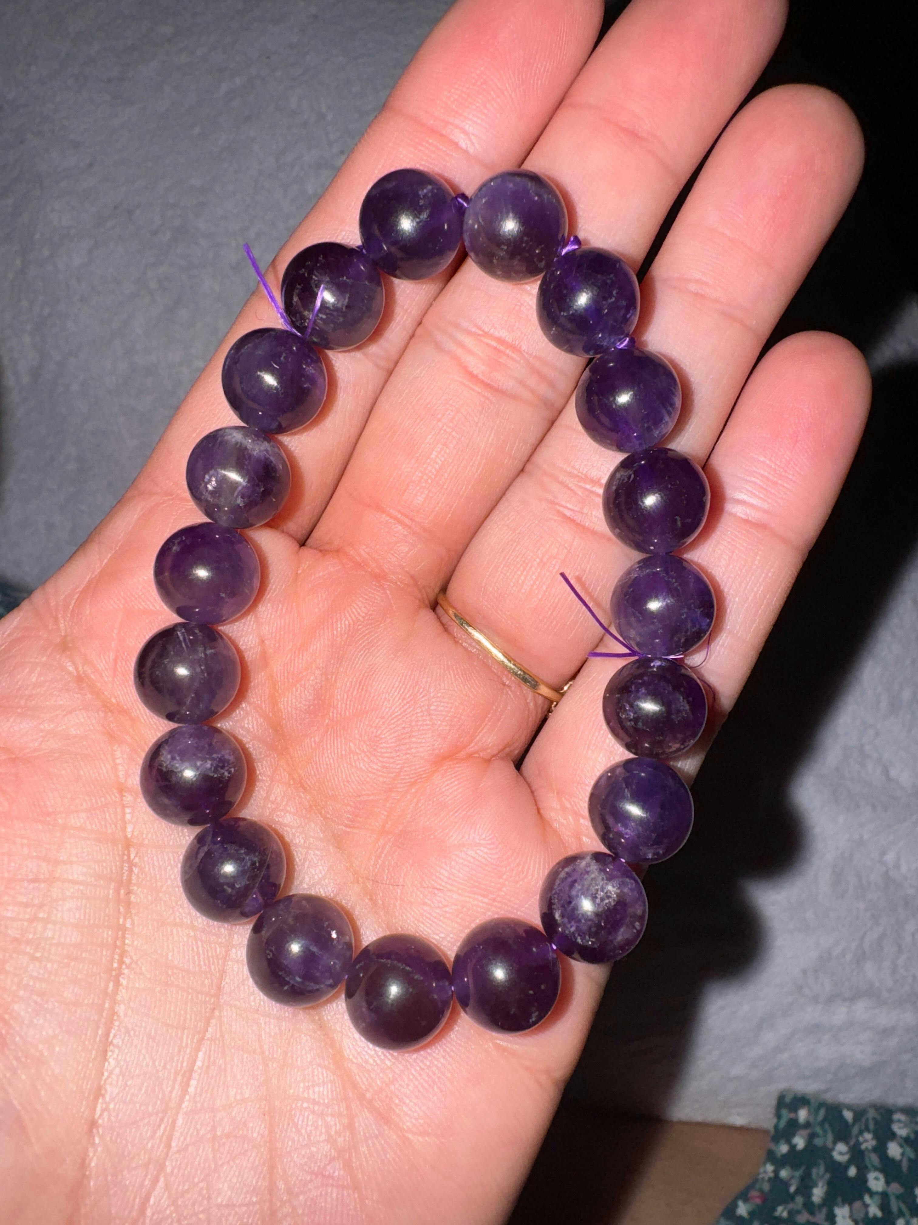 Amethyst Purifying Bracelet for Peace and Clarity photo review