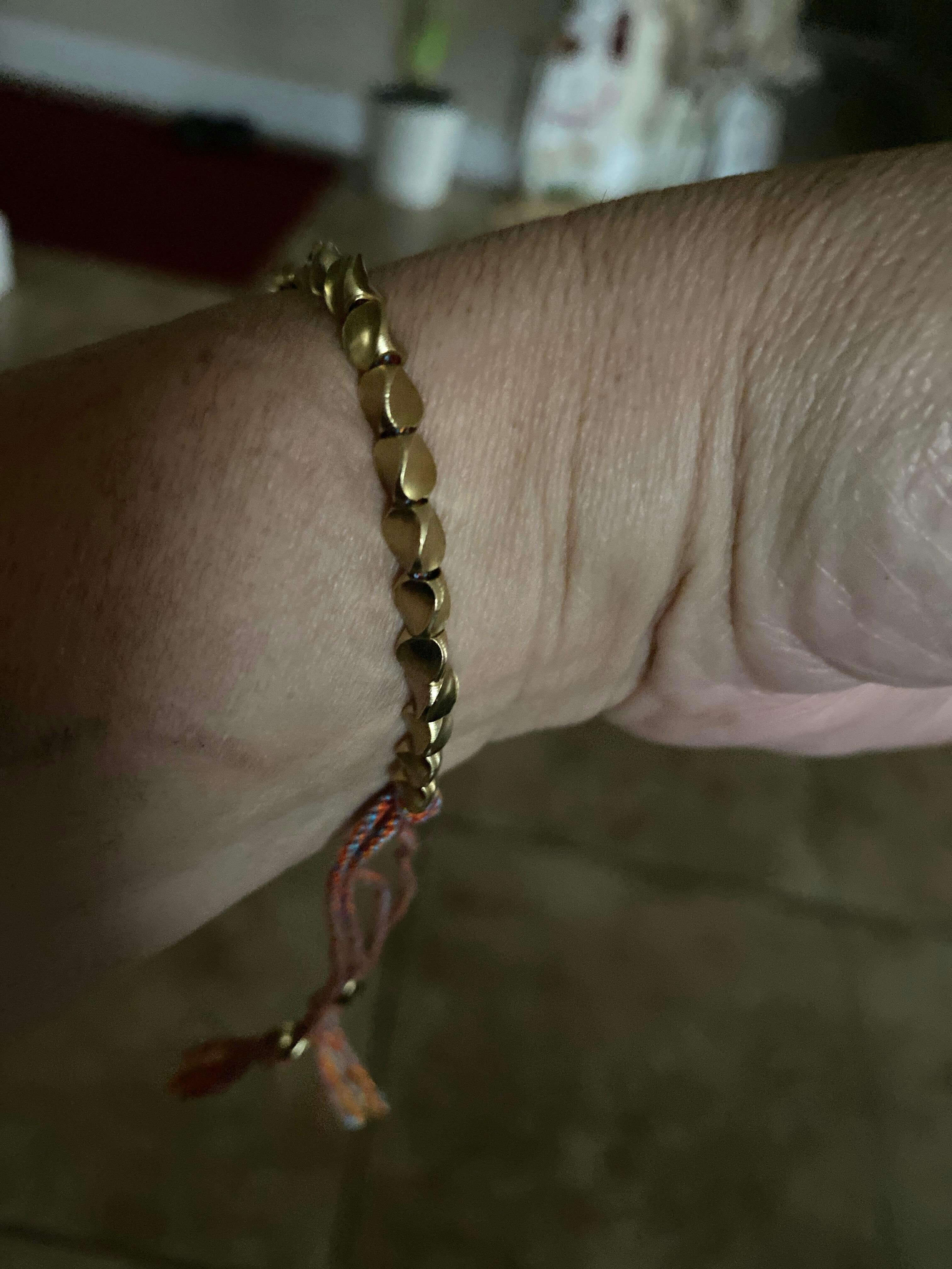 Tibetan Copper Bracelet for Wealth & Protection photo review