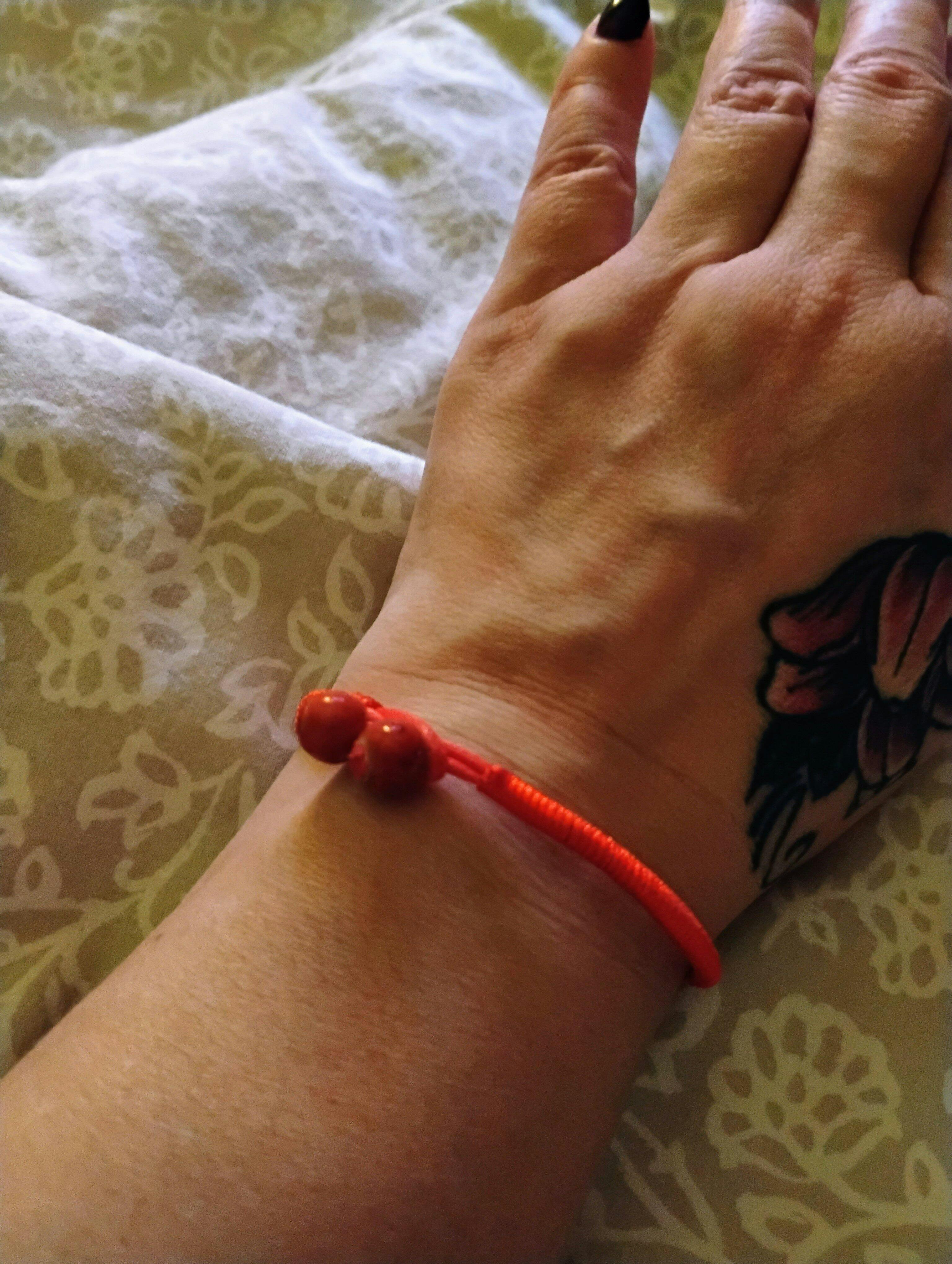 Tibetan Lucky Red String Bracelet for Protection & Luck photo review