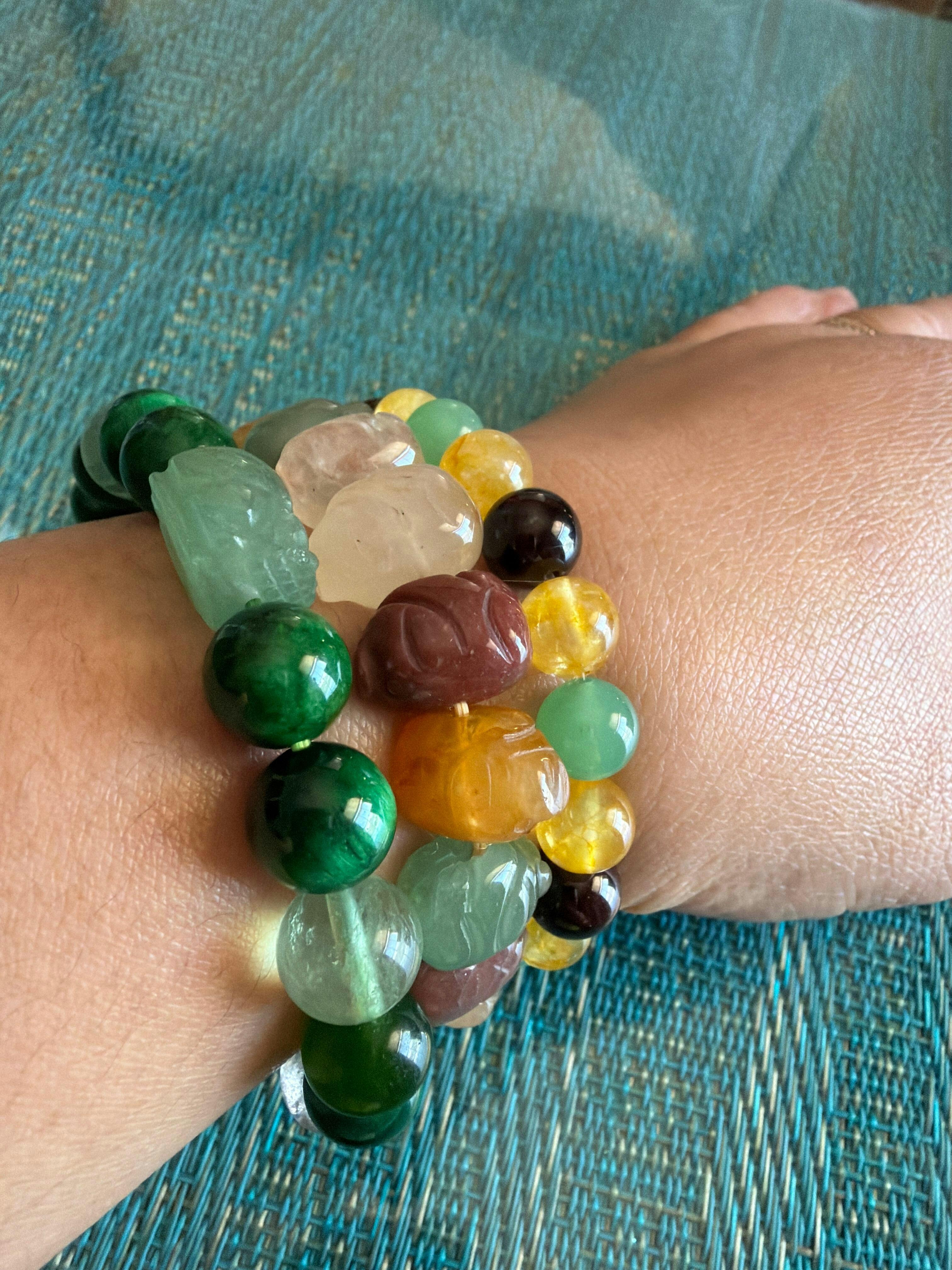 Five Elements Crystal Pixiu Bracelet for Wealth & Protection photo review