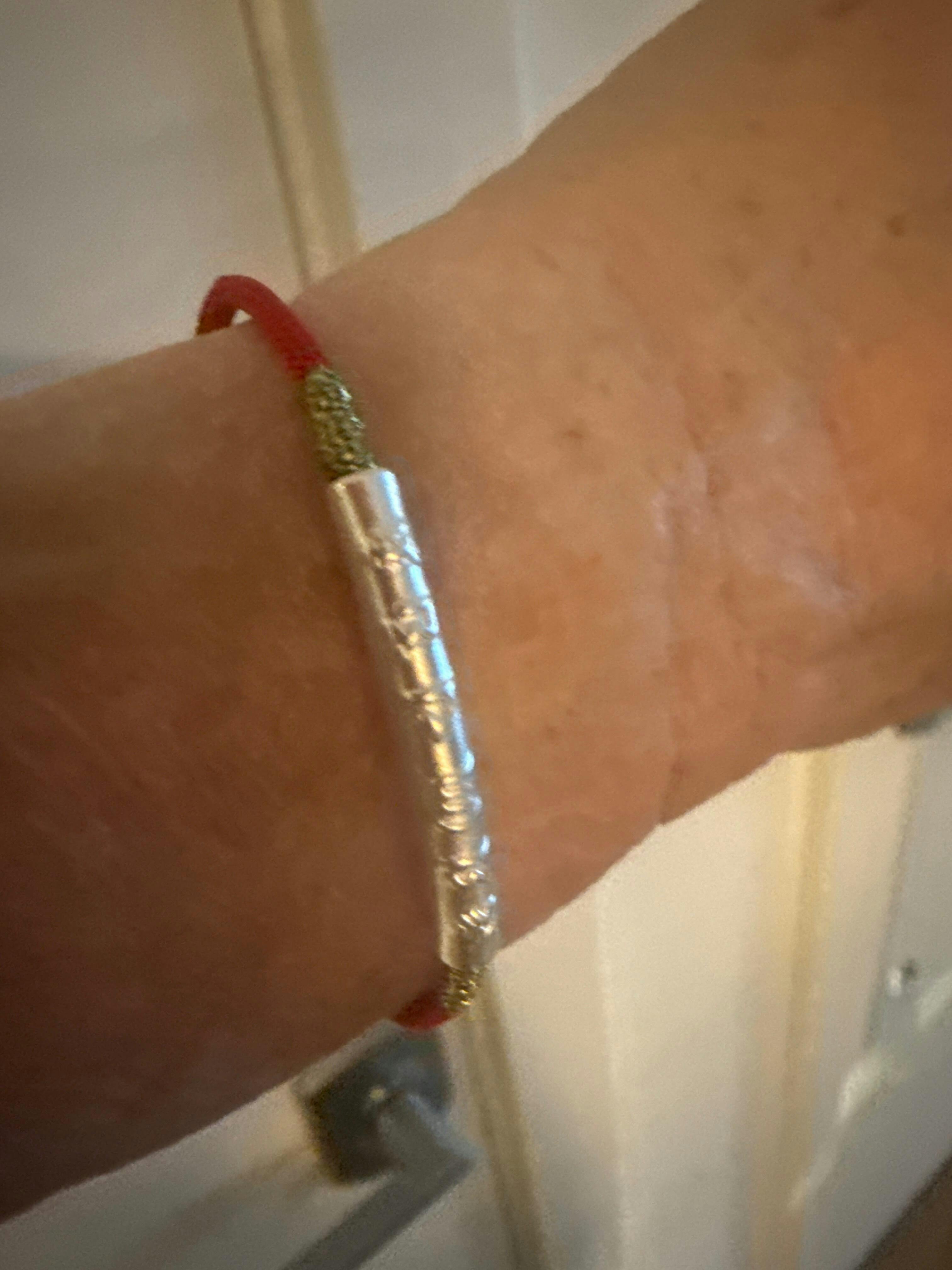 Tibetan Red String Bracelet for Luck & Protection photo review