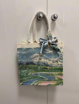 Custom Handmade Water Marbled Canvas Bag – Unique One-of-a-Kind Designs