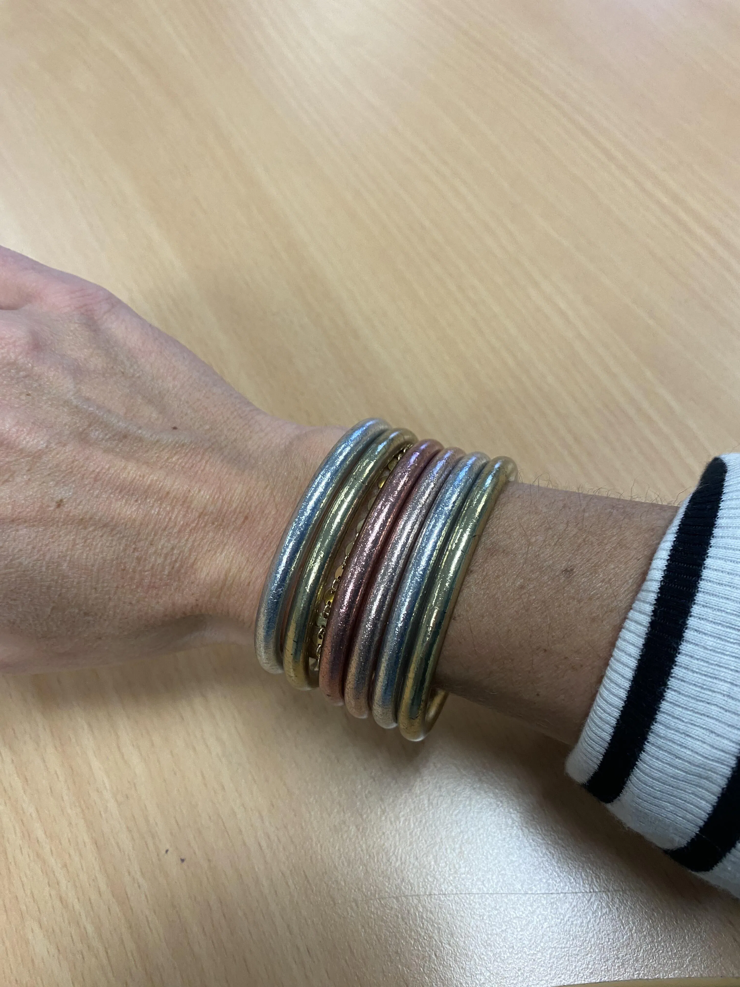 BUDHAGIRL ALL WEATHER BANGLES: ETOILE main image 1