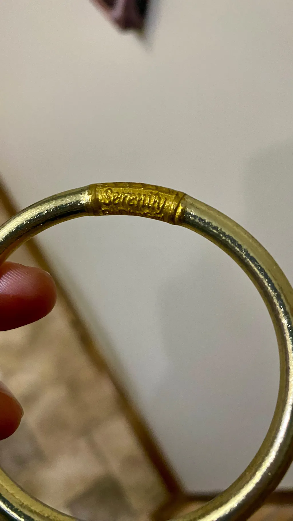Budhagirl Etoile All Weather Bangles / (set of ) Serenity Prayer main image 1