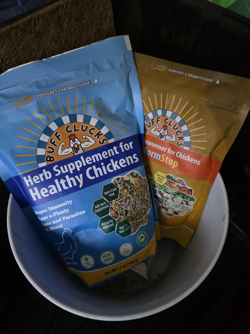 Herb Supplement For Backyard Chickens