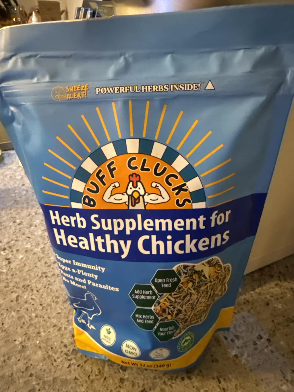 Herb Supplement For Backyard Chickens