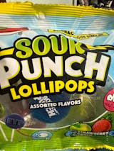 Sour Punch Lollipops - 48 Count