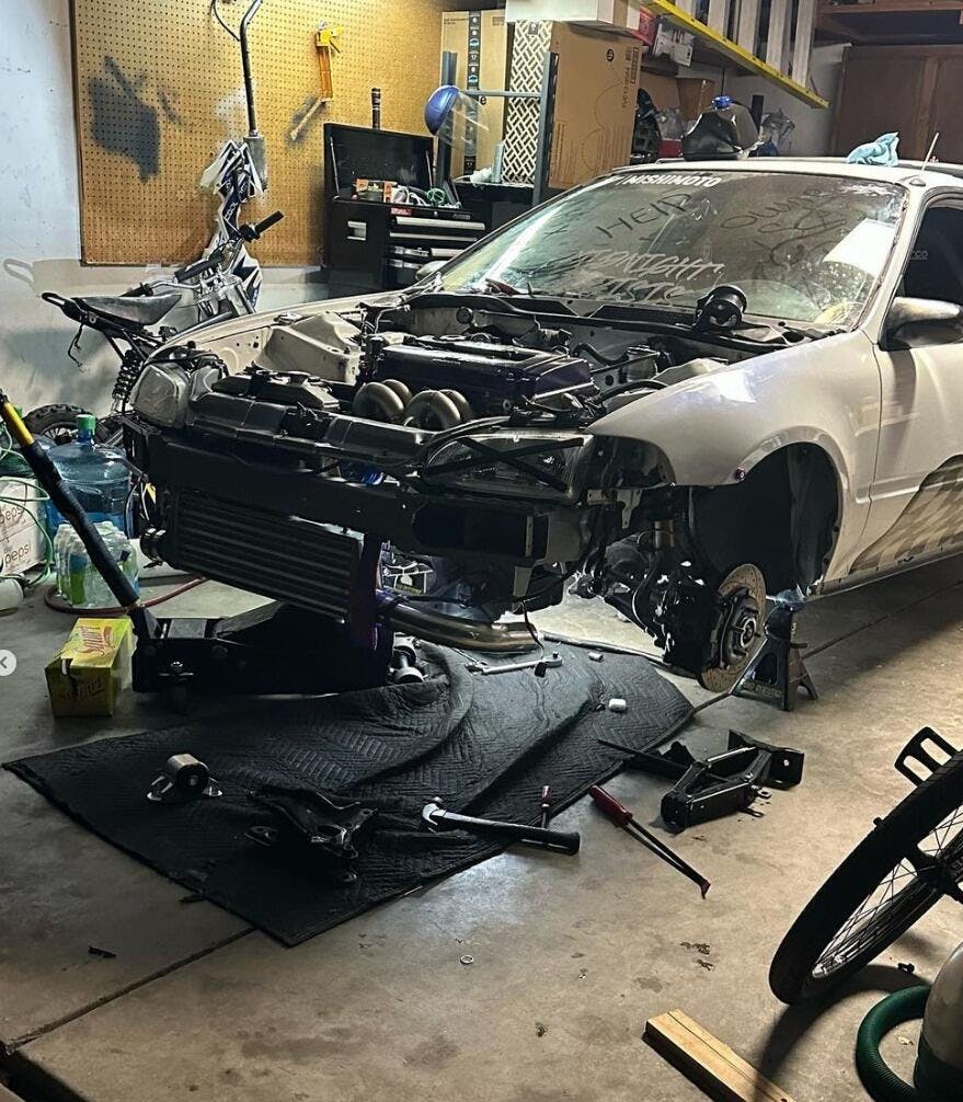 Billet K Series Engine Motor Mounts For Honda Civic 9600 EK K20 K24 K