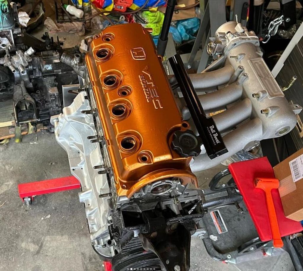 D Series Fuel Rail Civic Si SOHC For Skunk2 Manifold D15 D16 3 Bolt Hi