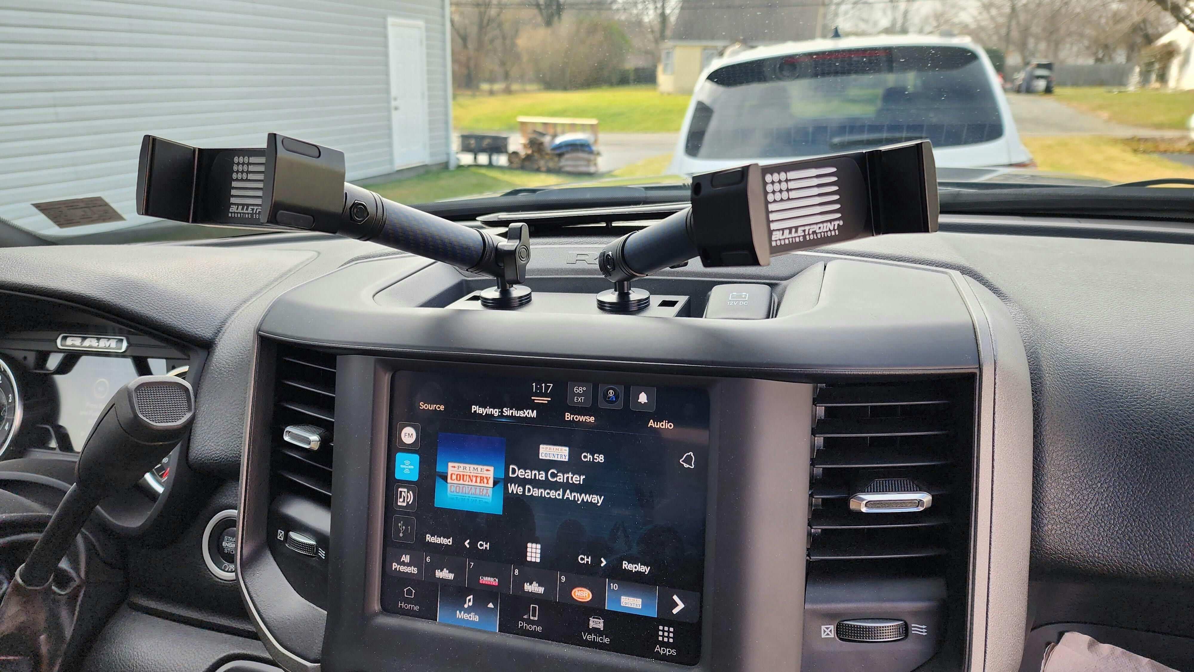 Bulletpoint RAM Truck Phone Mount Metal Series 2019Current
