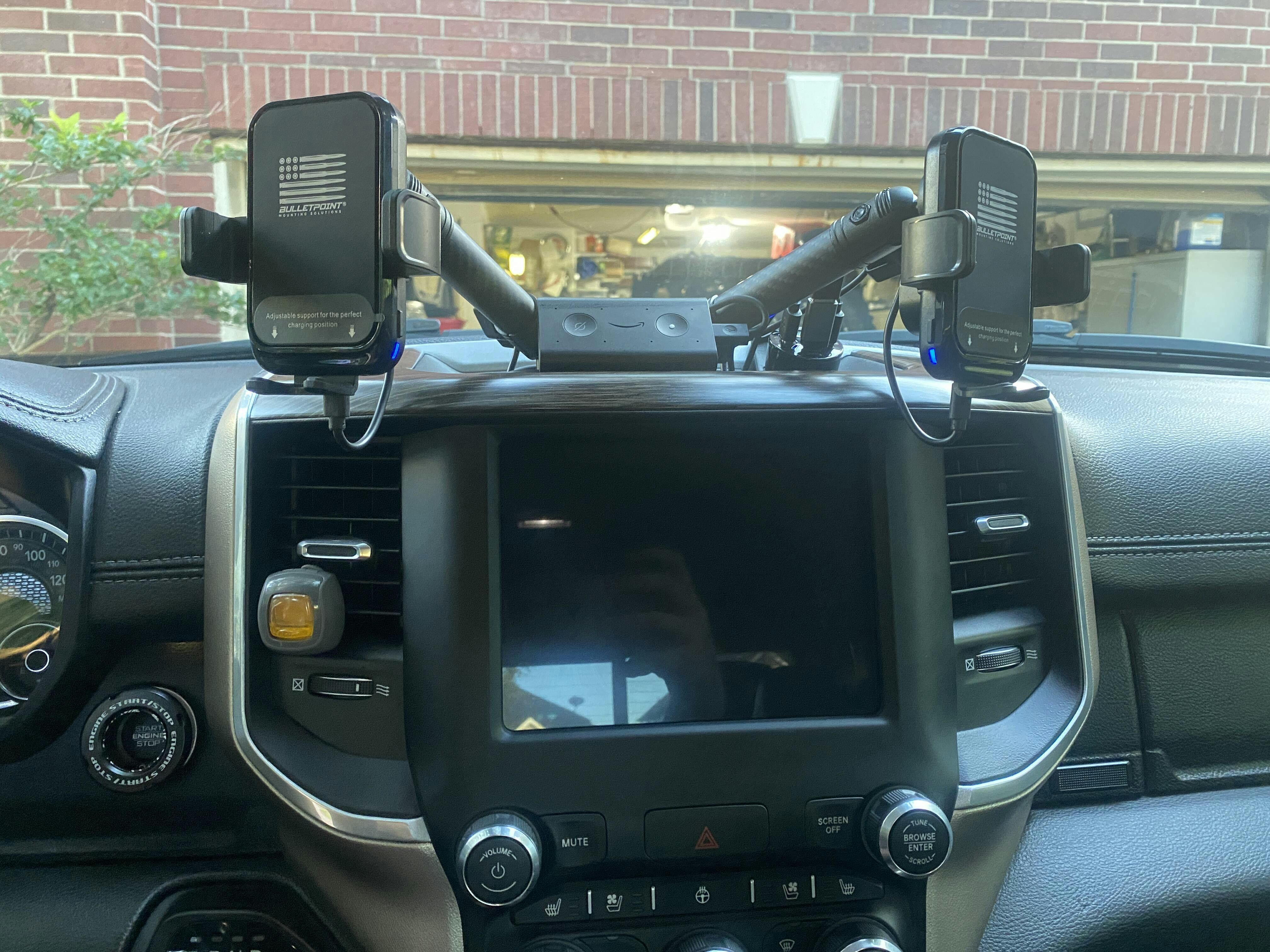 Bulletpoint RAM Truck Phone Mount Metal Series 2019Current