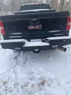 Ranch Hand SBC151BLSL 2015-2019 Chevy Silverado 2500/3500 HD Sport Rear Bumper