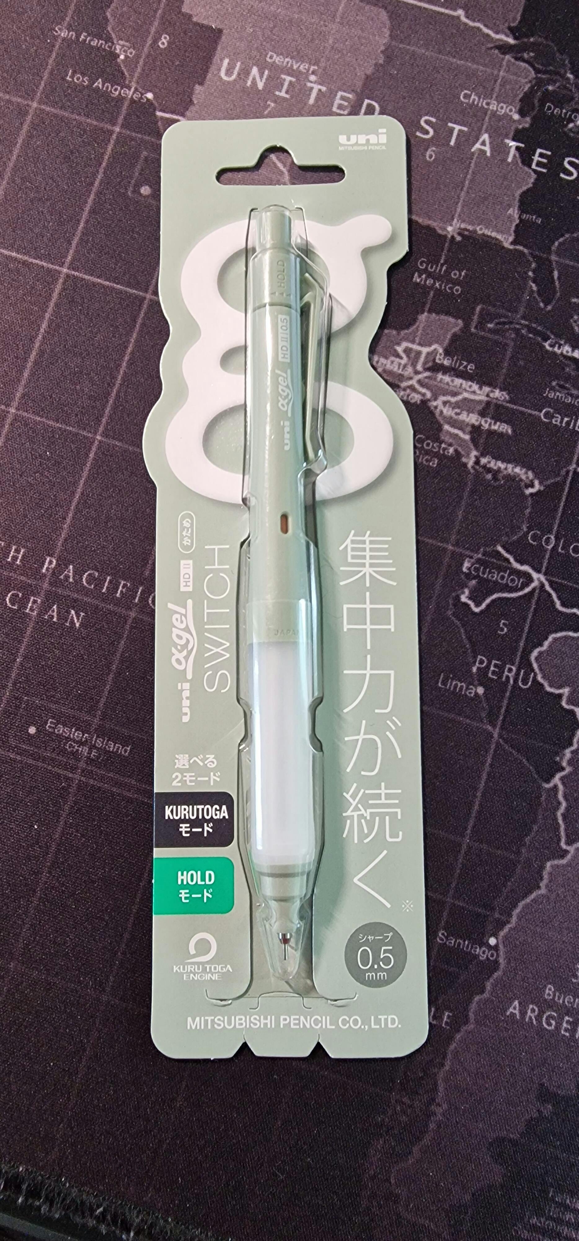 Alpha Gel SWITCH 0.5mm Mechanical Pencil / uni Mitsubishi Pencil 