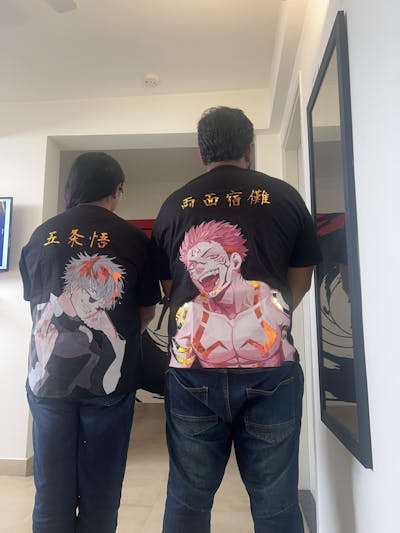 Jujutsu Kaisen: Satoru Gojo Drop:Sleeved Tee For Men and Women