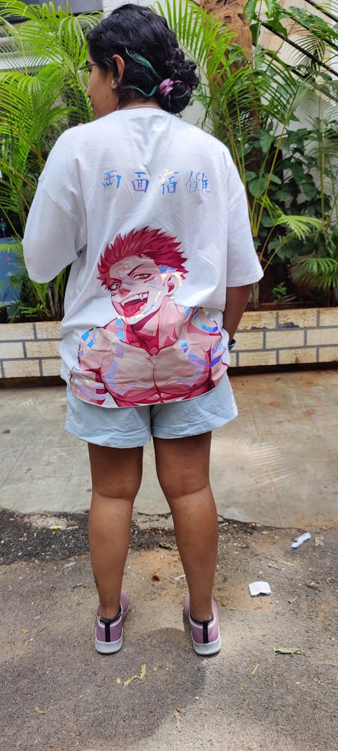 Jujutsu Kaisen: Ryomen Sakuna Drop:Sleeved Tee For Men and Women