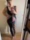 Rainbow Mayhem Flip Catsuit