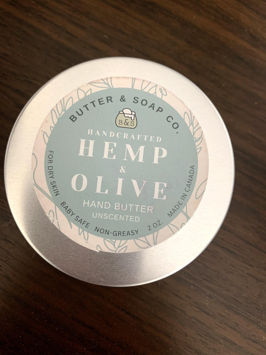 Hemp and Olive Natural Hand and Nail Butter
