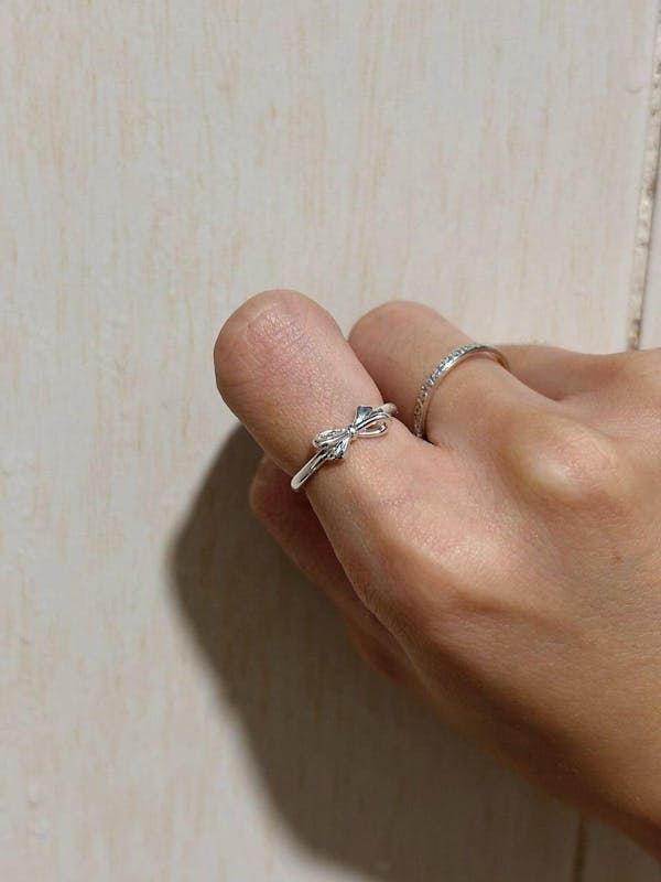 Bowy Ribbon Knot Ring