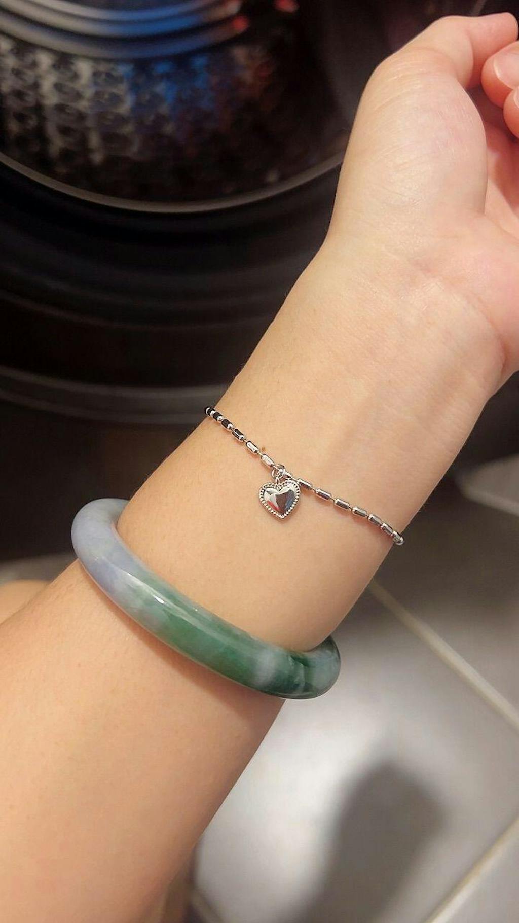 Kate Heart Pendant Bracelet