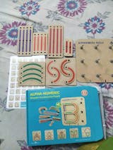 Wooden ABC & Number Puzzle V1 | 3-5 yrs