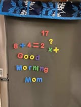 155 Alphabets & Words Magnet Set | Soft foam Letters