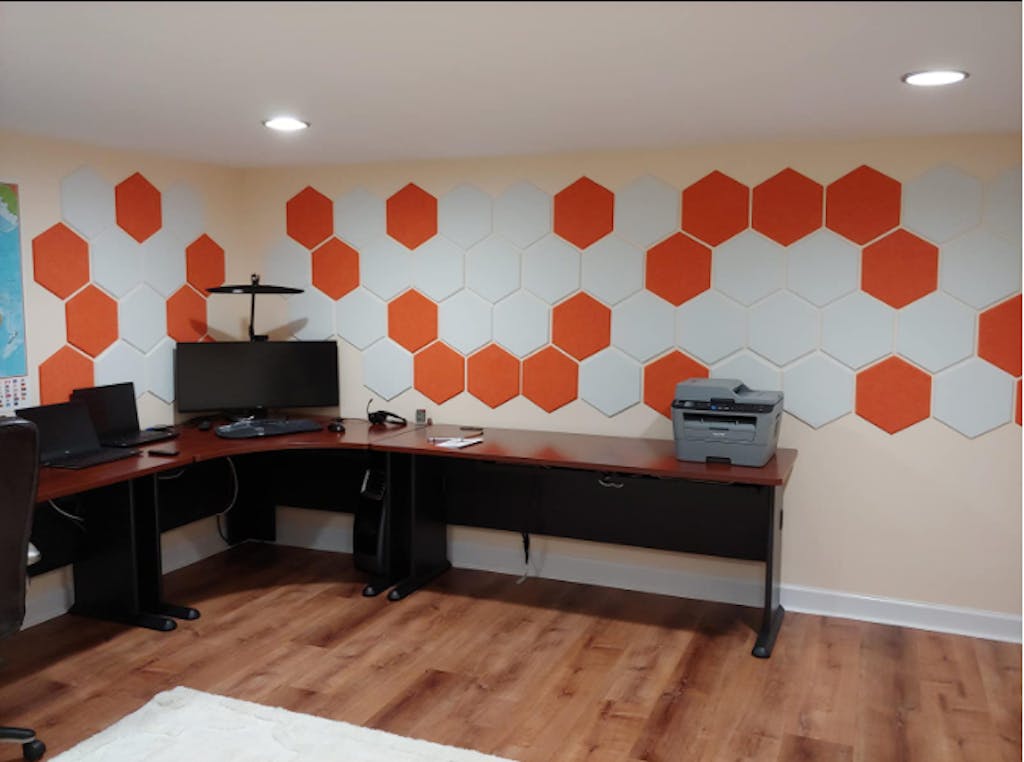 Bubos Hexagon Acoustic Panels 14*13 inches