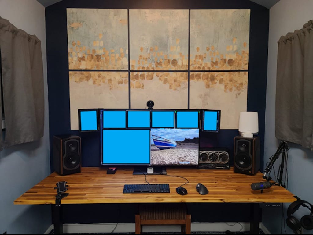 Bubos 6 pcs Art Acoustical Panel 72*48"