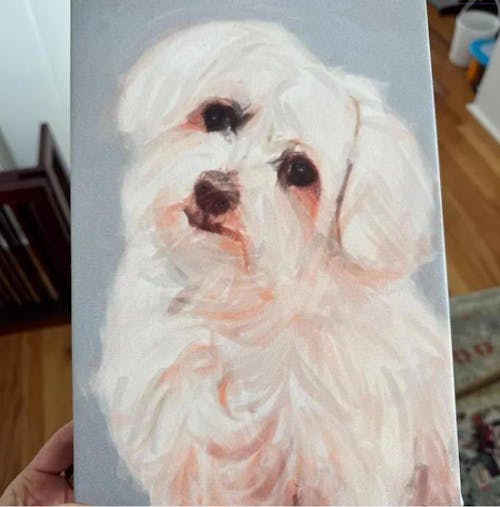 Custom Oil Painting Portraits from Your Photos - Family & Pets