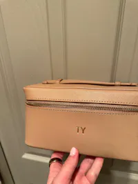Personalised Saffiano Vanity Case