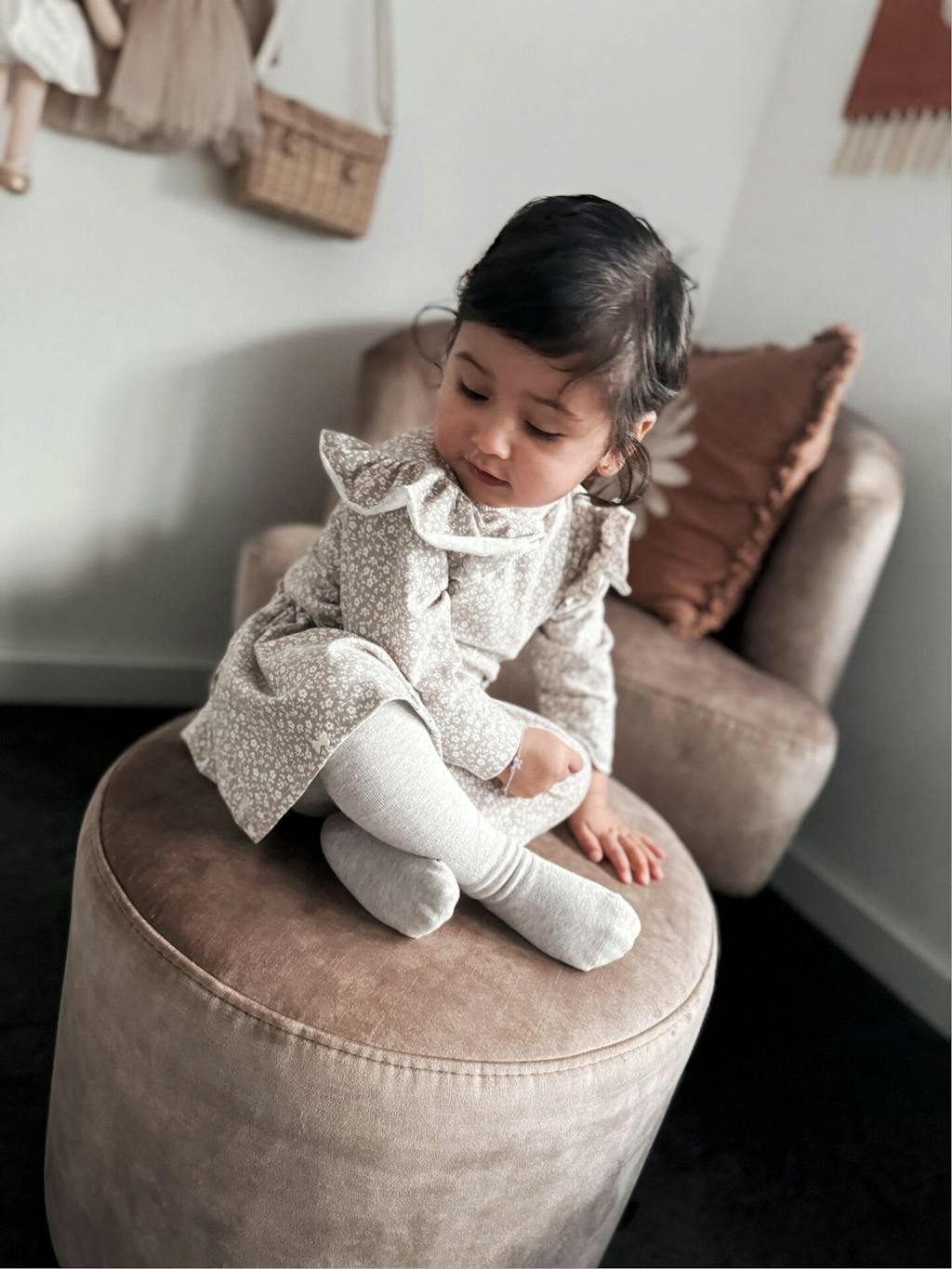 By Isèle setje beige