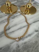 Sparkle heart necklace