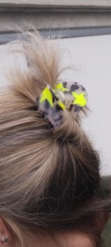 Haarklammer Star Yellow Leo