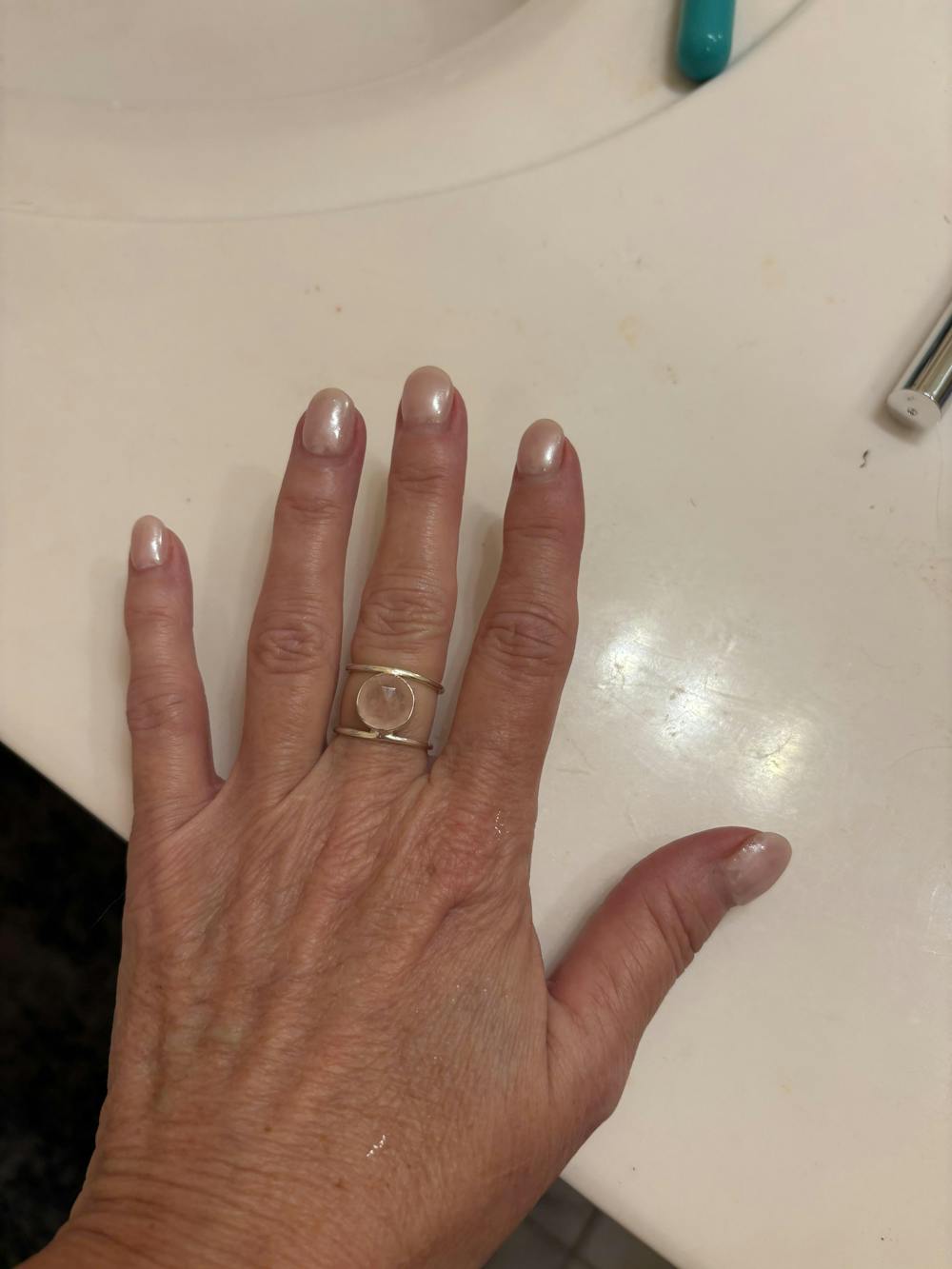 Helen Ring * Rose Quartz * Sterling Silver 925 * BJR014