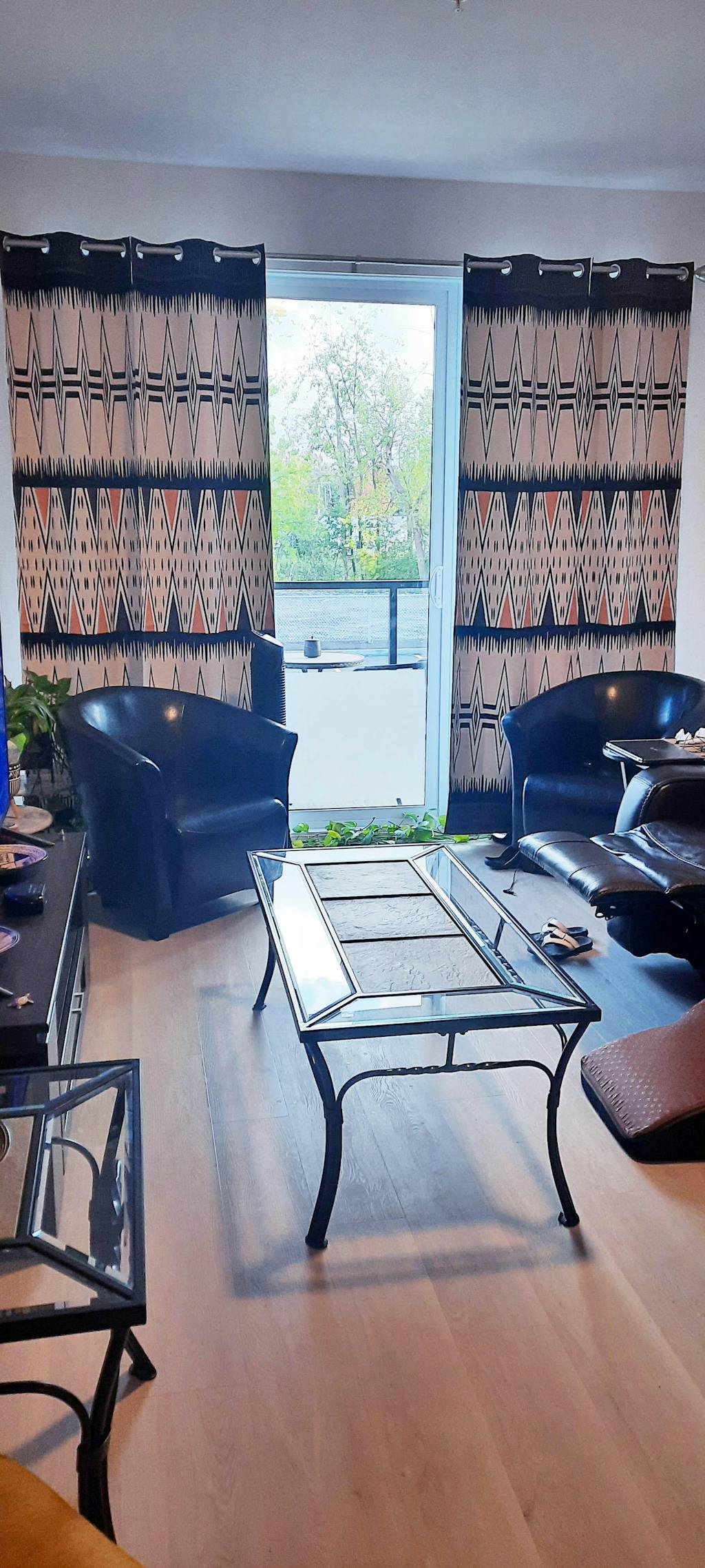 African Curtains Tribal Print Grommet Style (Two-Piece)