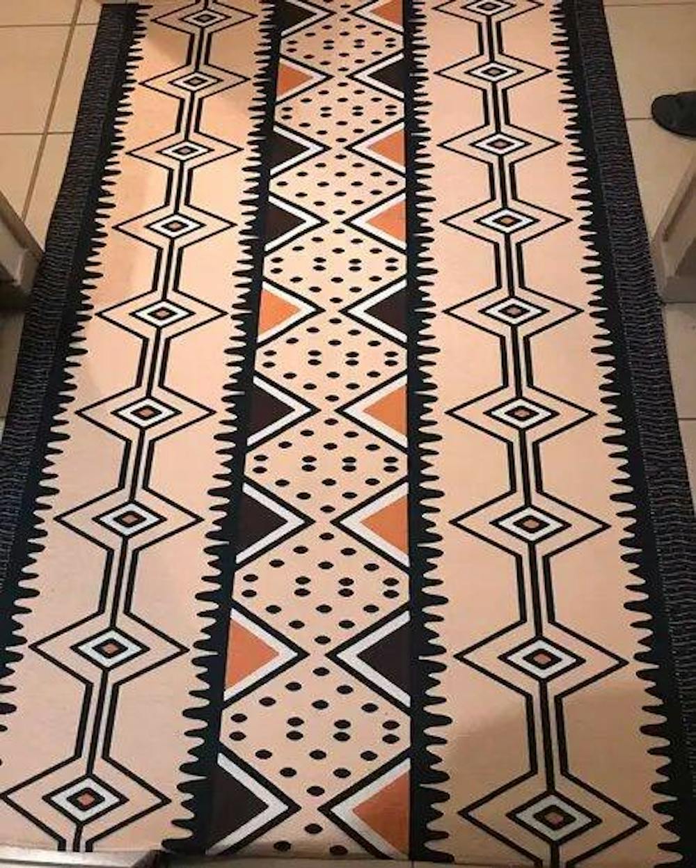 African Rug Carpet Tribal Print