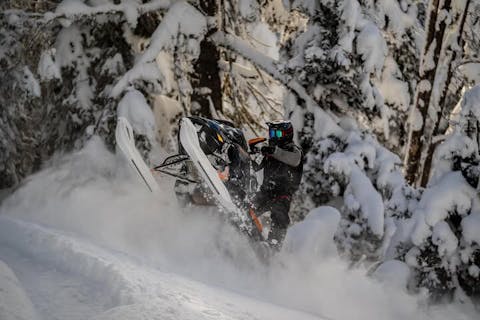 TMX Technical Mountain Riding Snowmobile Skis
