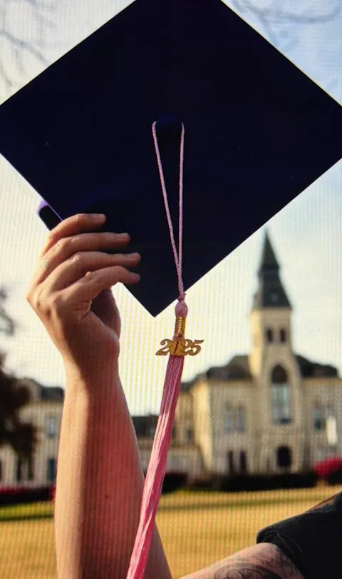 Graduation Tassel with Year Charm 2026 - Single Color