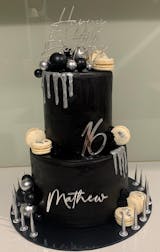 Personalised Name Cake Charm & Age Topper