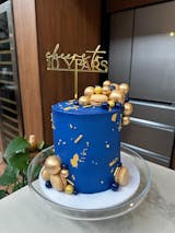 Wedding Anniversary Cake Topper - cheers to your years