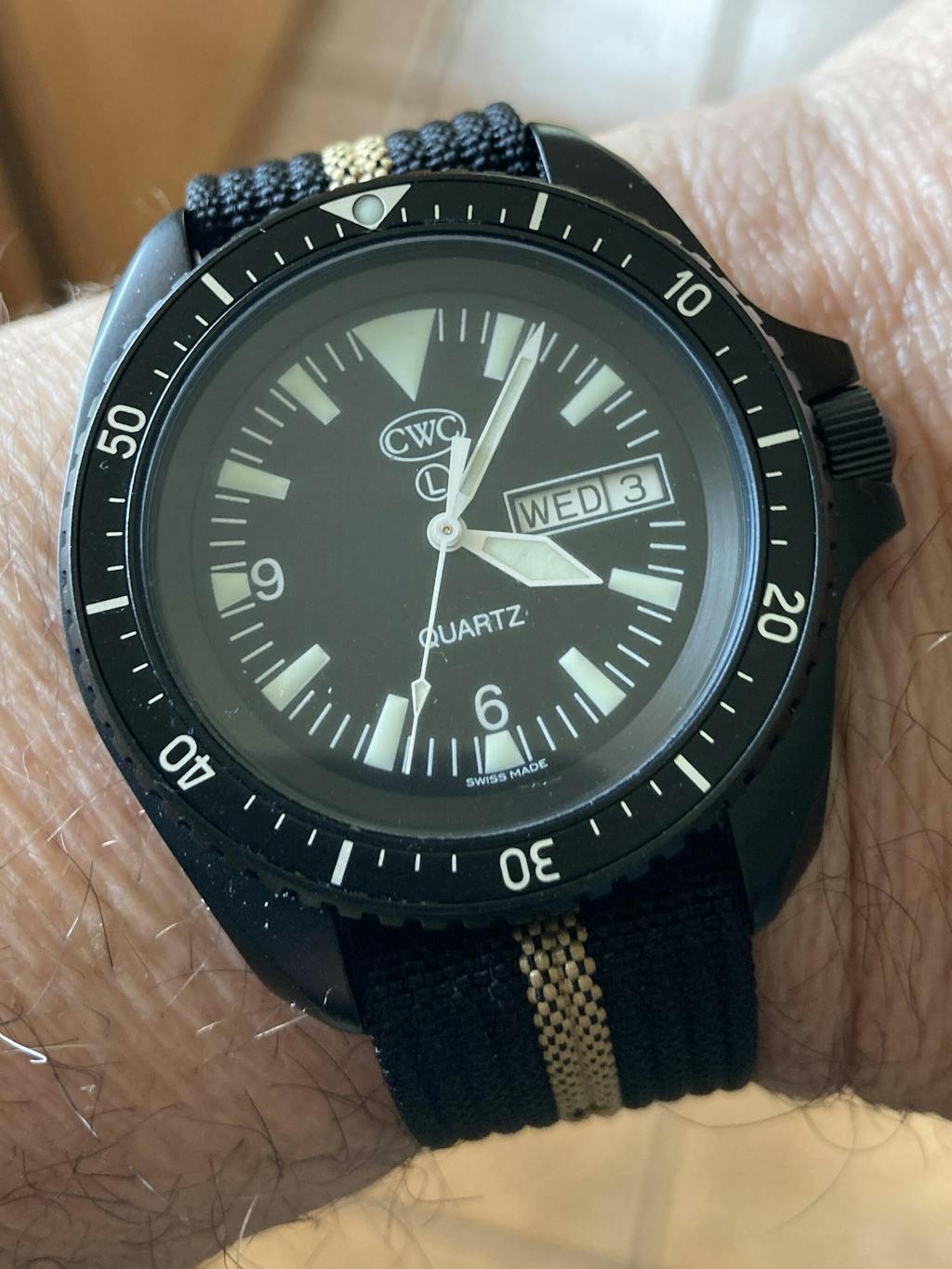 CWC Single Pass Ribbed Strap