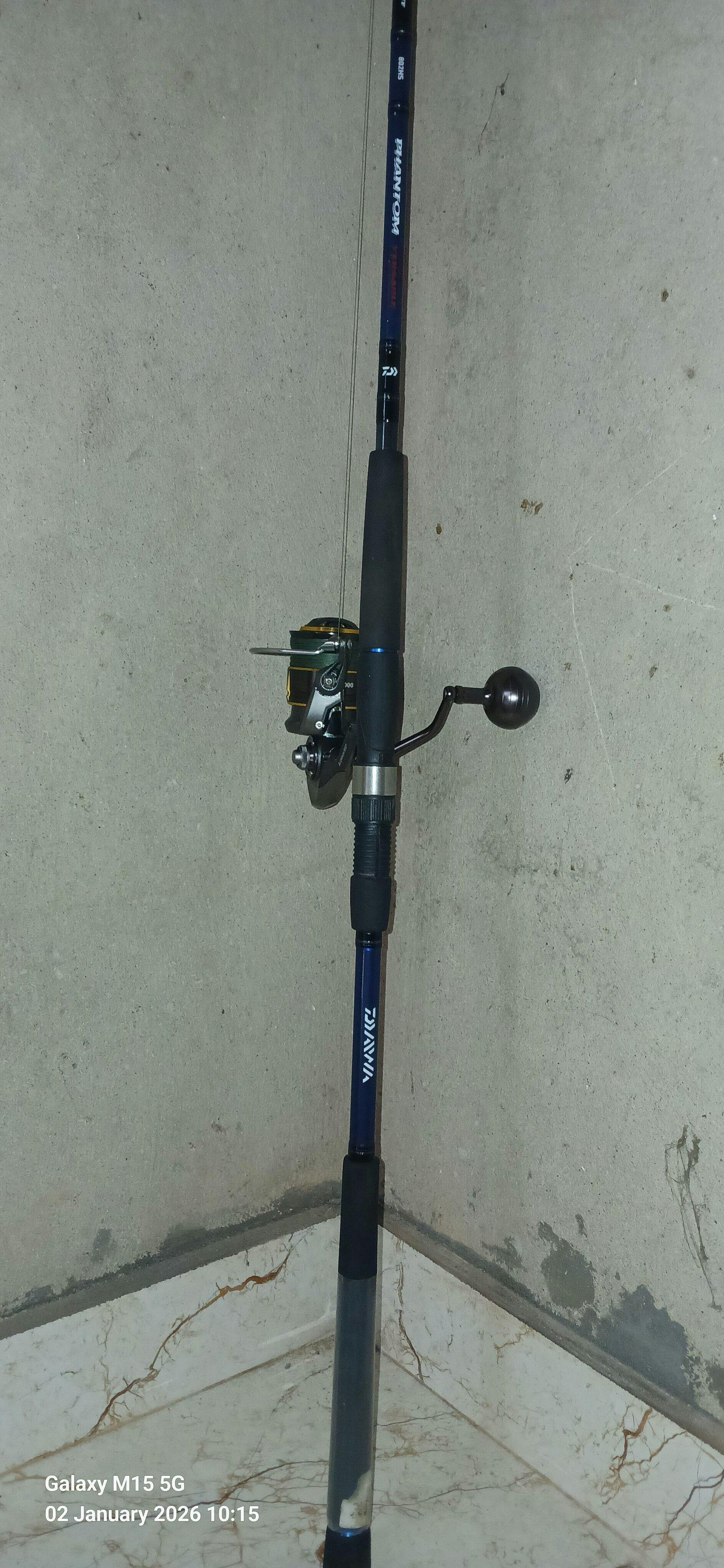 ロッド DAIWA PHANTOM HARLEY Daiwa Phantom Harley Fly Rod 8.6ft 2-Piece No.6 Line Used