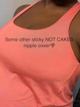 LELEBEAR Imagleisure Cake Bra, Cakes Nipple Covers No Adhesive