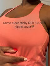 CAKES Body Go Braless Seamless Cake Cover Seamless Cake Cover Ultra Thin  Invisible Bra Flexehag Nipple Cover No Adhesive - AliExpress