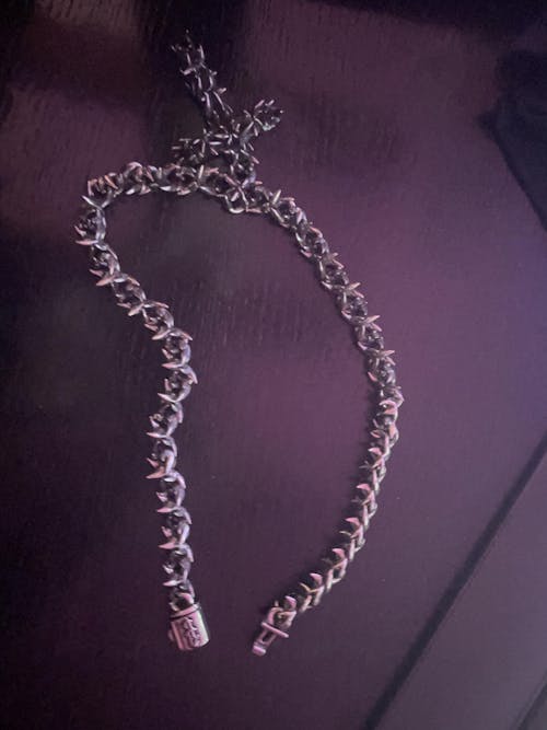 Infinity Necklace Large Cross