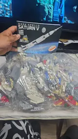 Apollo Saturn V Rocket – 21309 / 92176 Idea Series Building Blocks Set