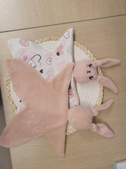 Doudou Personnalisé Fille - Lapin