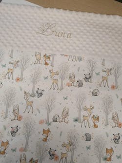Couverture Personnalisée Fille